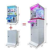 Mini-grue de 50W 110V/220V, machine d'arcade à monnayeur pour usage domestique, équipement de distribution de prix