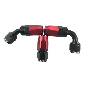 BJR Racing Car Peças 45 Graus Mangueira End AN6 Masculino Swivel Fitting