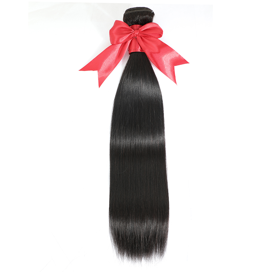 mèches de cheveux raides
