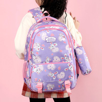 Trousse à crayons multifonctionnelle ultralégère Twinkle Factory en gros, motif dessin animé, et ensemble de sacs d'école pour adolescents