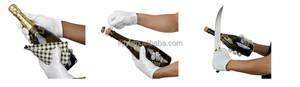 Couteau ouvre-bouteille de <span class=keywords><strong>champagne</strong></span> en forme d'épée <span class=keywords><strong>pour</strong></span> coffret cadeau, avec couteau en acier inoxydable, design plat, style classique et durable - Product Image 5