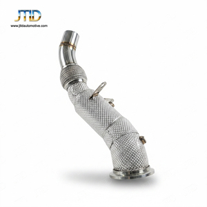 Downpipe di Scarico Premium Termoisolato per <span class=keywords><strong>BMW</strong></span> <span class=keywords><strong>B38</strong></span> 1.5T <span class=keywords><strong>F20</strong></span> F30 118i 318i, Kit Tubo da Corsa in Acciaio Inox T304 ad Alte Prestazioni - Product Image 1