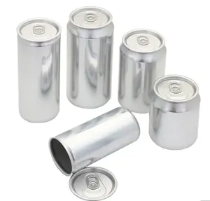 Wholesale Empty 250Ml 330Ml 355Ml 473Ml Beverage Cans Bpa Liner Beer Can RTD Aluminum Cans In Bulk