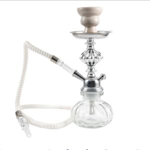 Kit complet de chicha en plastique laqué à tuyau unique avec saveurs, charbons et accessoires de voyage portables et écologiques - Product Image 5