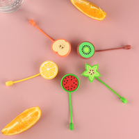 Paille en silicone anti-poussière couvre le capuchon