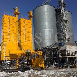 Popular 30 Tons Capacity Grain Crop Dryer High Productivity Hot Air Rice Dryer Engine Motor Pump Gearbox Bearing Core Included - Product Image 2