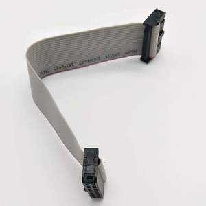 Кабель для передачи данных IDC с плоской лентой, штыревой и гнездовой разъемы, шаг 3,0 мм, длина <span class=keywords><strong>30</strong></span> см, для разъемов IDC на 6, 8, 10, 12, 14, 16, 20, 24, 26, <span class=keywords><strong>30</strong></span>, 34, 40, 50, 60, 64 контактов - Product Image 1