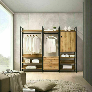 <span class=keywords><strong>4</strong></span> Tür Schließfach Schrank Kleider schrank Design New White Item Style Modernes Büro Finish Möbel platte Schlafzimmer Typ - Product Image 4