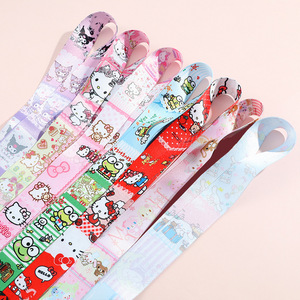 Sanrios Kulomi Phim Hoạt Hình Tất Cả Các Trận Đấu Dài Điện Thoại Di Động Dây Buộc Bền Neoprene Chủ Thẻ Cổ Treo Camphone Dây Đeo Cho Văn Phòng - Product Image 2