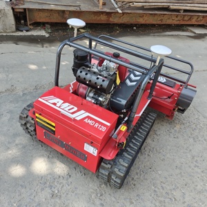 Y10-1000 GPS Entièrement Automatique <span class=keywords><strong>Tondeuse</strong></span> Débroussailleuse Diesel Sans Fil 24V Rayon de Braquage Zéro 800-1000-1200mm Machine de Coupe d'Herbe Télécommandée - Product Image 5