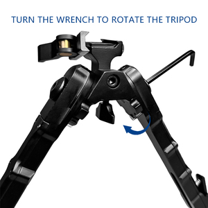 Chất lượng cao nhà máy CNC hợp kim nhôm V9 Chiến thuật <span class=keywords><strong>Bipod</strong></span> với chất lượng tốt Arca <span class=keywords><strong>Bipod</strong></span> gắn kết - Product Image 5