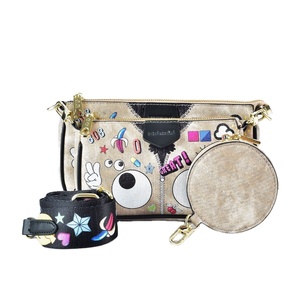 Borsa a tracolla monospalla di alta qualità per ragazze, stile occhi grandi, super carina e colorata, alla moda, modello 1736 - Product Image 2
