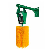 Brosse à vaches électrique oscillante automatique pour l'élevage laitier, pour améliorer la santé du bétail et la production de lait