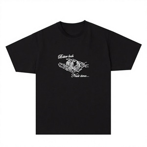Camiseta Negra Extra Grande con Estampado Gráfico para Hombre – Camiseta de Algodón Premium Estilo Urbano con Estampado Vintage - Product Image 1