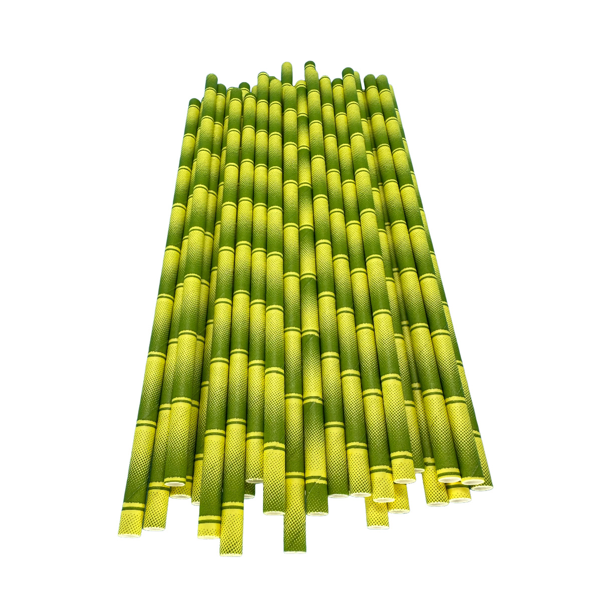 Disposable Paper Straw 6*197 mm 100pcs/bag