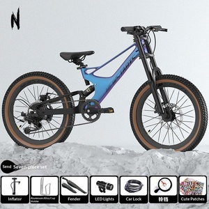 Bicicletta per Bambini Little Explorer 22 Pollici, Mountain Bike per Ragazzi 8-9-12 Anni, Telaio in Lega di Alluminio con Sospensione Posteriore e Doppio Freno a Disco - Product Image 6