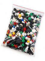 Assortiment de 500 attaches de garniture automobile directement de l'usine pour fixation universelle des panneaux de porte, pare-chocs et ailes de voiture