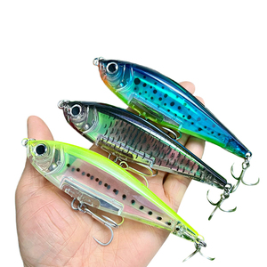 110mm 30g 3D côtier Twitch appât naufrage leurres pêche à la truite d'eau salée Isca crayon artificiel Pesca Wobblers Carpe poisson - Product Image 1