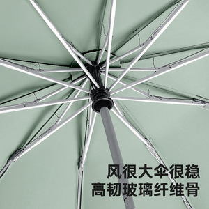 High Performance Reverse <b>Umbrella</b> 10 Ribs Auto Open <b>Foldable</b> Sun Rain Protection Travel Minimalist Design - Product Image 2