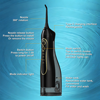 Kit Combiné de Soins Bucco-Dentaires à Domicile : Brosse à Dents Électrique Sonique + Hydropulseur Buccal Multi-Modes pour le Nettoyage des Dents