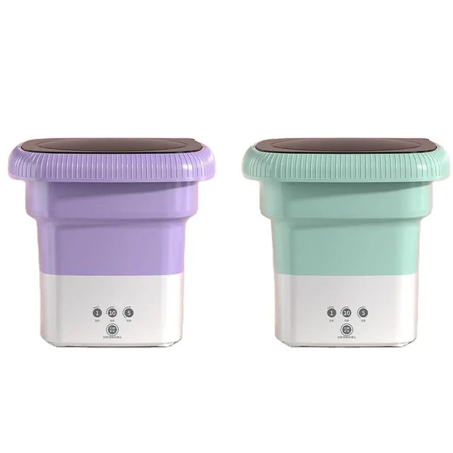 Power Wash Machine Washing Mini Machine Foldable Portable Washing Machine