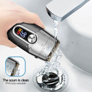 Cortadora de pelo eléctrica profesional de doble hoja SH-7116, recargable con carga USB, afeitadora de peluquería <span class=keywords><strong>para</strong></span> hombres - Product Image 2