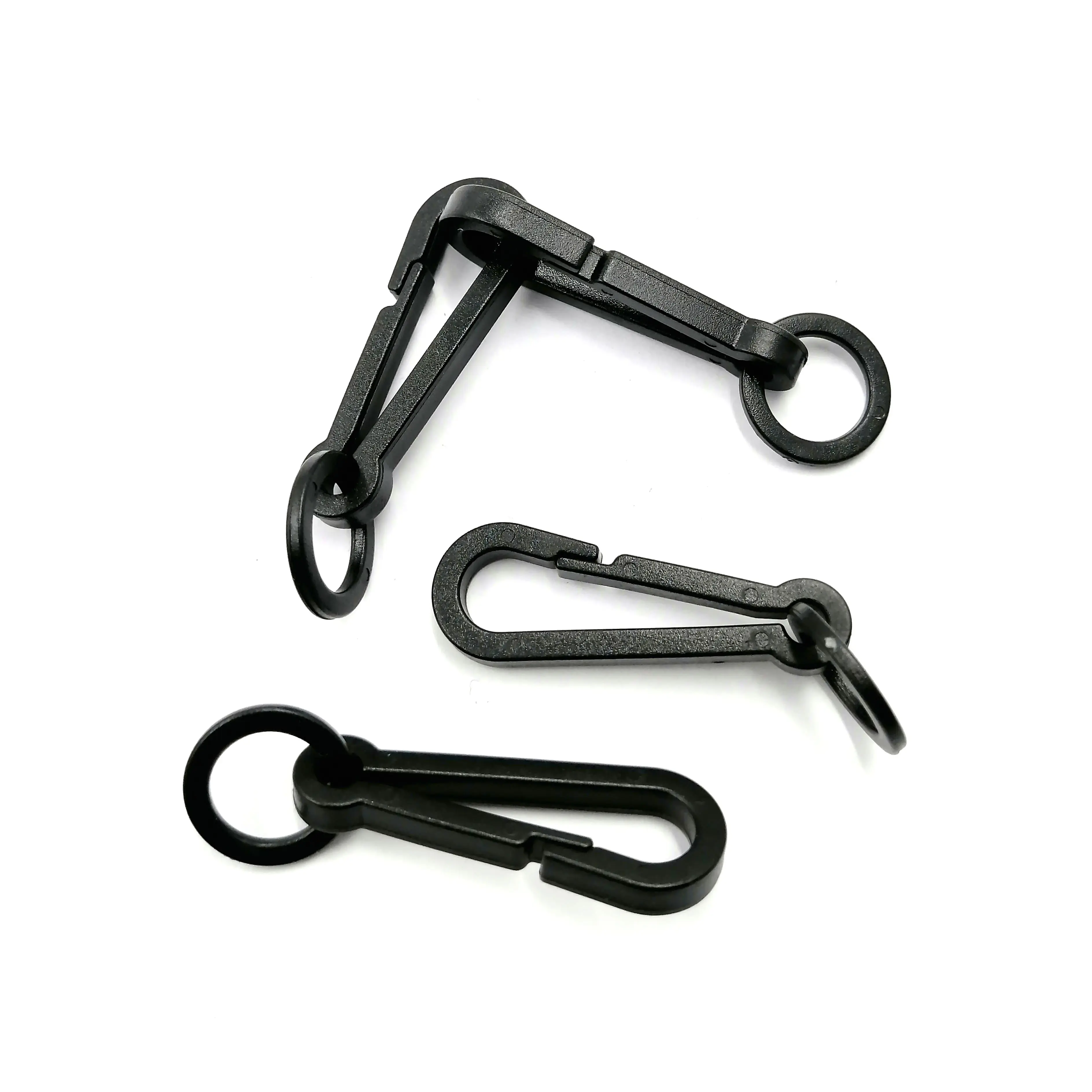 Popular Plastic Clip Snap Hanging Hook Mini Carabiner Buckle For Paracord Backpack Straps Accessories