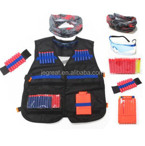 Conjunto de <span class=keywords><strong>chaleco</strong></span> táctico doble ajustable para niños y adultos - Product Image 6
