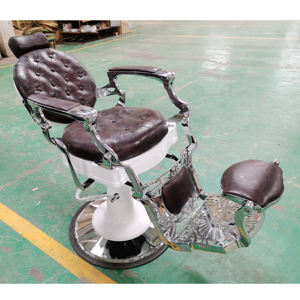 Chaise de coiffeur professionnel, chaise de Salon de beauté, meubles de Salon de coiffure, chaises de Salon de luxe pour hommes - Product Image 4