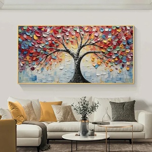 Peinture abstraite de plage lumineuse, art mural, décoration intérieure, œuvre d'art texturée faite à la main pour le salon, la chambre à coucher, le bureau, arts décoratifs - Product Image 5