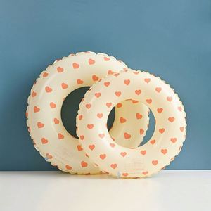 <b>Flying</b> Thickening Children's Stripe Inflatable Underarm <b>Net</b> Red Floating Double Air Bag Swimming Model f - Product Image 3