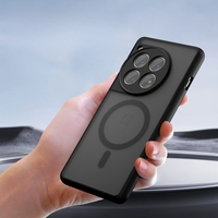 Housse de protection magnétique anti-chute pour OnePlus ACE3 & 12R Étui givré pour téléphones mobiles OnePlus 1 + 12R