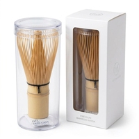 Fouet à Matcha en Bambou de Qualité Professionnelle, Chasen à 100 Dents, Outil Artisanal pour Cérémonie du Thé, Vente en Gros OEM