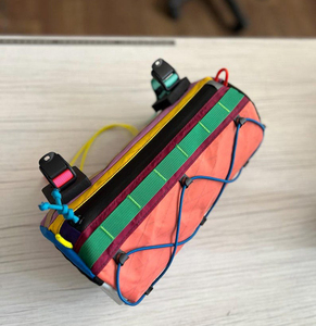 Bolsa para Manillar de Bicicleta, Impermeable, Multifuncional, con Correa Ajustable, Portátil, para Ciclismo y Deportes al Aire Libre - Product Image 1