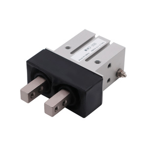 Cylindre à doigts mécanique parallèle MHK2 MHKL2, corps en aluminium pneumatique avec cache-poussière, pince de haute précision - Product Image 2