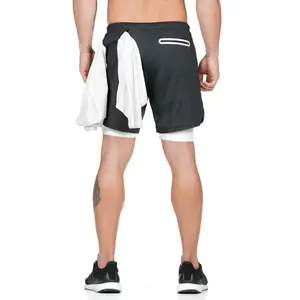 Fitness Running Custom Logo Training Lichtgewicht Ademend Fitness Shorts Mannen Met Stijl Fitness Shorts