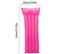 Heißer Verkauf: PVC-Schwimmbad-Luftmatratze mit individuellem Logo, 0,25–0,3 mm dick, anpassbare Größe & Farbe, schwimmendes Poolbett
