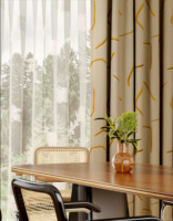 Rideaux insonorisants épais, draperies acoustiques anti-bruit 100% POLY, motifs abstraits et géométriques européens pour cinéma maison, studio, hôtel
