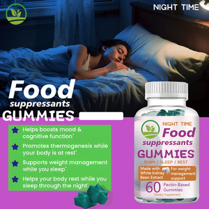Gomitas Supresoras del Apetito OEM/ODM, Gran Venta, para Control de Peso, Promueven la Digestión, Mejoran el Sueño - Product Image 6