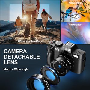 Appareil photo numérique compact NBD avec écran de <span class=keywords><strong>3</strong></span> pouces, rechargeable, 48 <span class=keywords><strong>MP</strong></span> CMOS, zoom numérique 16x, enregistrement vidéo 4K, stabilisation - Product Image 4
