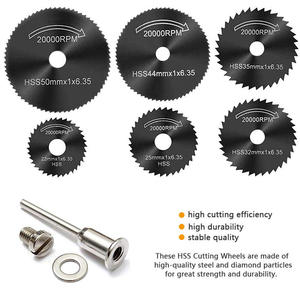 <strong>Other</strong> Vehicle <strong>Tools</strong> High-Speed Steel Mini Circular Saw Blade Suitable Wheel Disc Cutting Blades for Rotary <strong>Tool</strong> Set - Product Image 2
