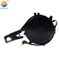 Enrollador de Cable Retráctil Automático de 4 Núcleos DYH-1806, Cable USB TPE de 1.5m, Cable de Extensión de Alimentación para Telecomunicaciones, Conector C9, Resistente al Fuego
