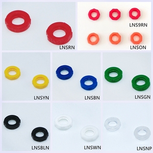 7 màu sắc nhựa 1/4-28unf Bảng điều khiển gắn vách ngăn phù hợp bảng điều khiển gắn khóa NUT màu mã hóa vòng khóa - Product Image 2