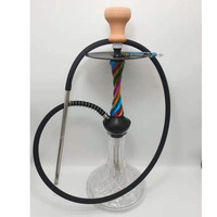 T-092 Lvhe Factory Wholesale Colorful Big Hookah Jetpack Hookah Shisha
