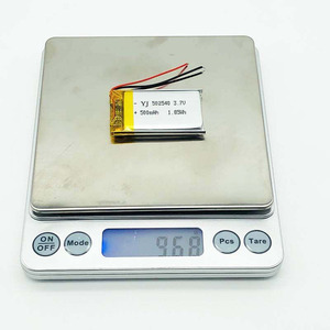 YJ 충전식 리포 배터리 KC UI 인증 3.7v <span class=keywords><strong>453040</strong></span> 502540 522540 602533 802528 485mAh 스마트 기기용 리포 배터리 - Product Image 4