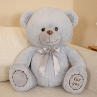 Jouets en peluche mignons en forme d'ours en peluche de dessin animé, animaux en peluche rembourrés, poupée ours, cadeau d'anniversaire pour enfants