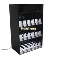 Push-up d'étagère en plastique, affichage POP pour alimentation automatique, pour les paquets de cigarettes, magasin