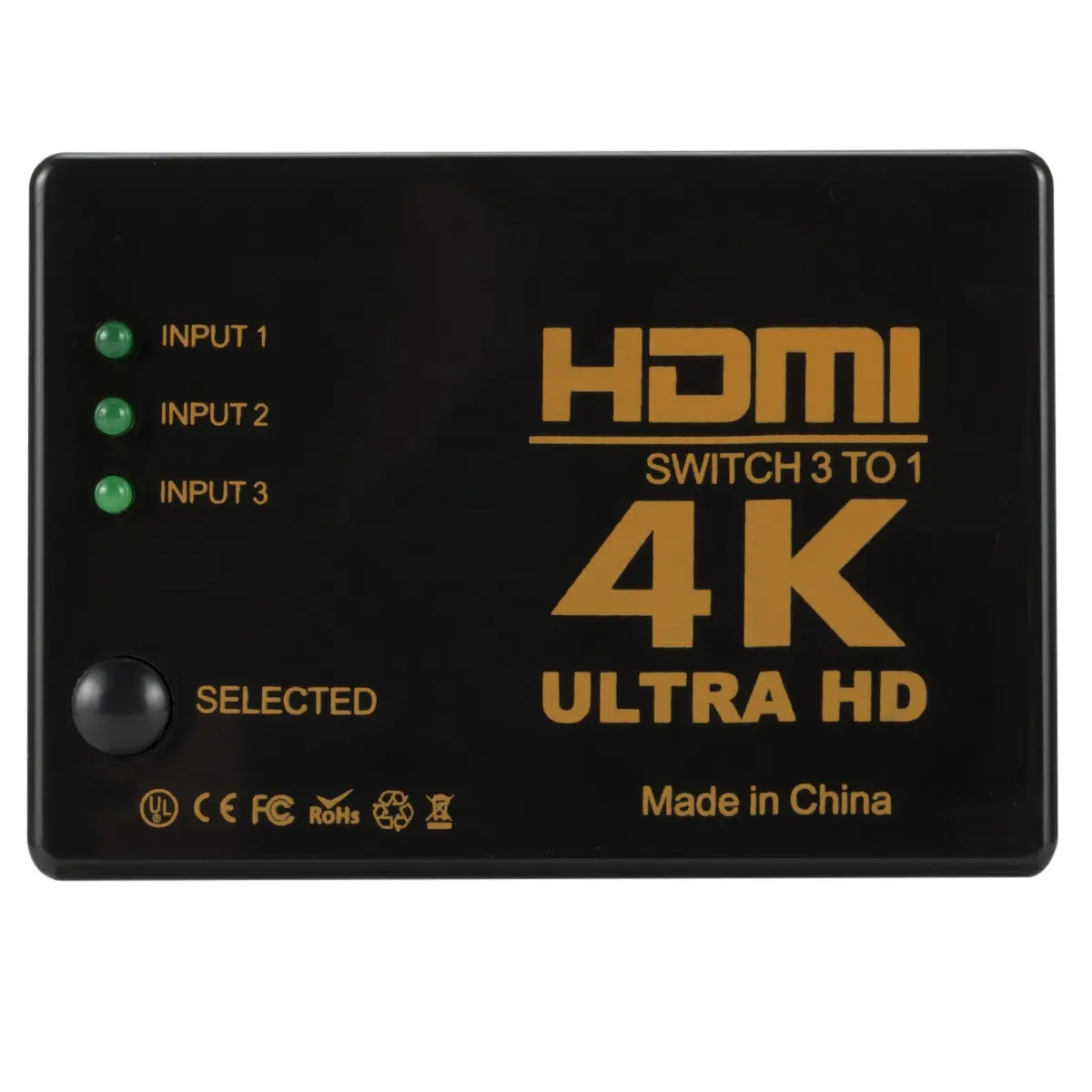 factory price 3x1 HDMI Cable Splitter HD 1080P Video Switcher Adapter 3 Input 1 Output Port HDMI Hub for Xbox PS4 DVD