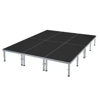Plate-forme de scène en aluminium RK/plate-forme de scène portable/scène de concert en plein air en gros
