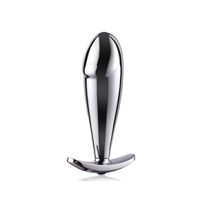 Castità in metallo Spina Anale Dildo Giocattoli Del Sesso per Le Donne Masturbazione Della Vagina Bastone di Massaggio - Product Image 1